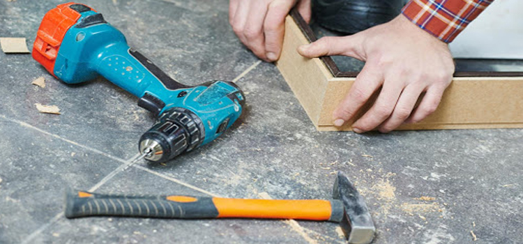 broken door frame repair East Porterville